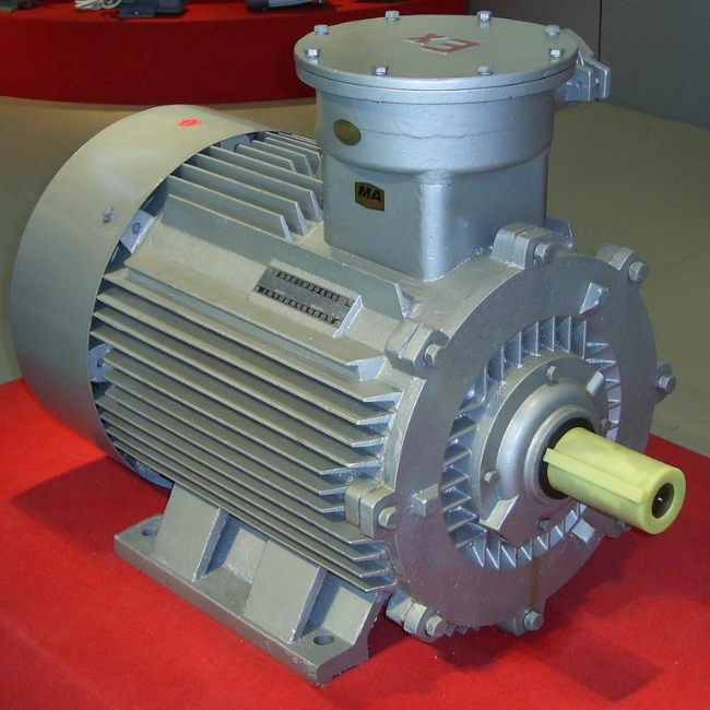 YE4-315L1-4防爆电机45°角实拍